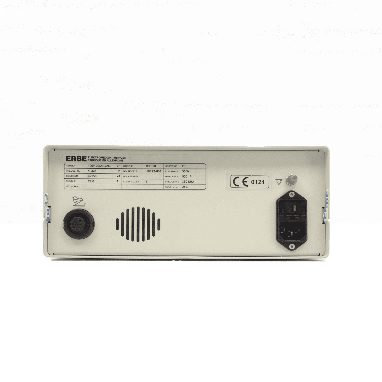 ERBE ELECTROSURGICAL UNIT ICC 50